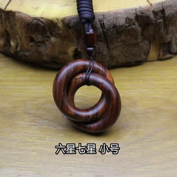 天然雷击枣木-乾坤圈小号